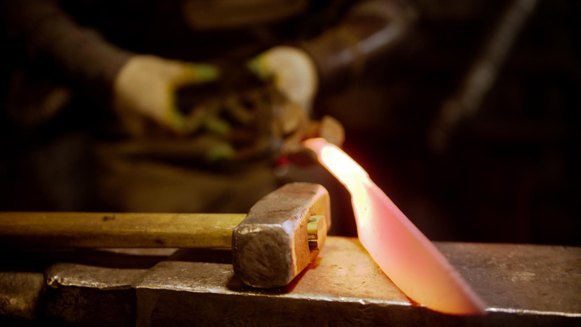 Custom metal work in the Nature's Edge shop